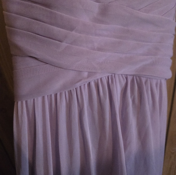 David's Bridal wisteria color dress. Size 2. Worn once. - Picture 3 of 3